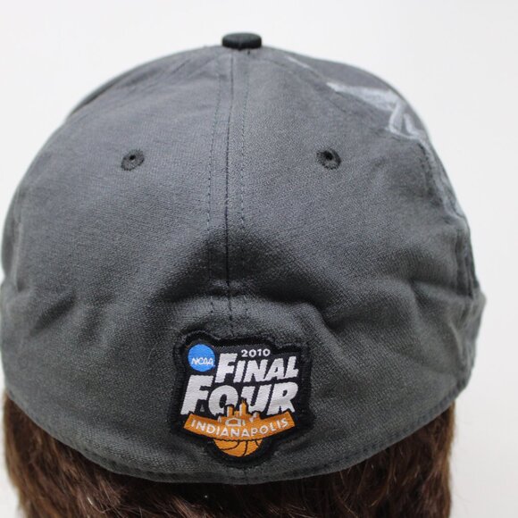 Nike Duke Blue Devil Hat OSFM Gray 2010 Championship Official Locker Room Cap - Picture 4 of 12